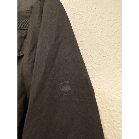 G-Star Vodan Army Jacket Charcoal Gray Men’s Size M Cargo Utility Canvas - Picture 5 of 11